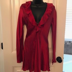 Deep red / burgundy nightie